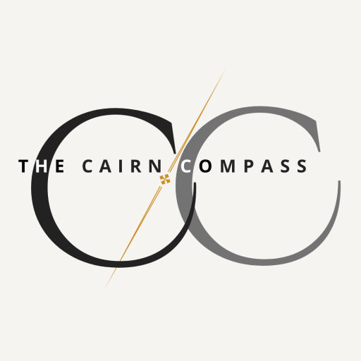 The Cairn Compass logo
